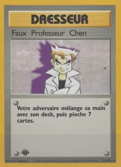Carte Faux Professeur Chen 73/102 – Set de Base