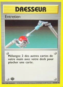 Carte Entretien 83/102 – Set de Base