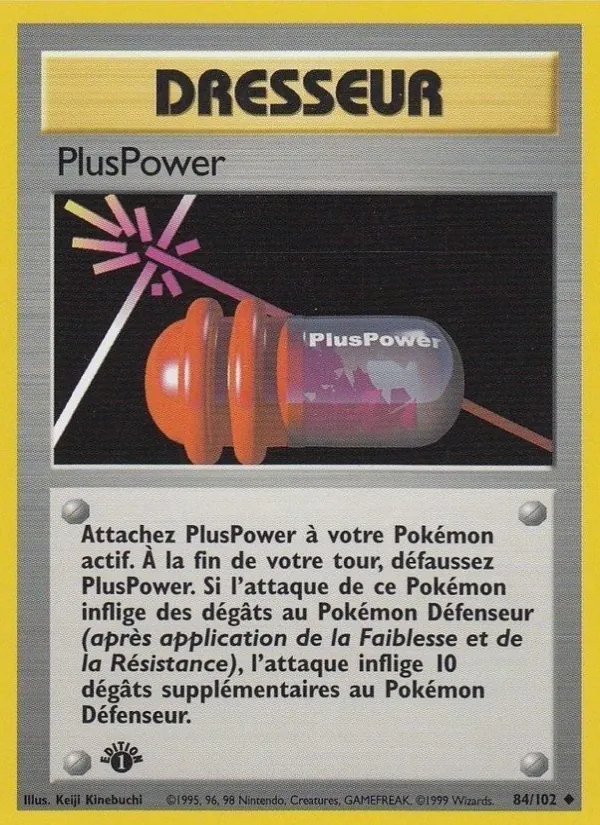 Carte PlusPower 84/102 – Set de Base