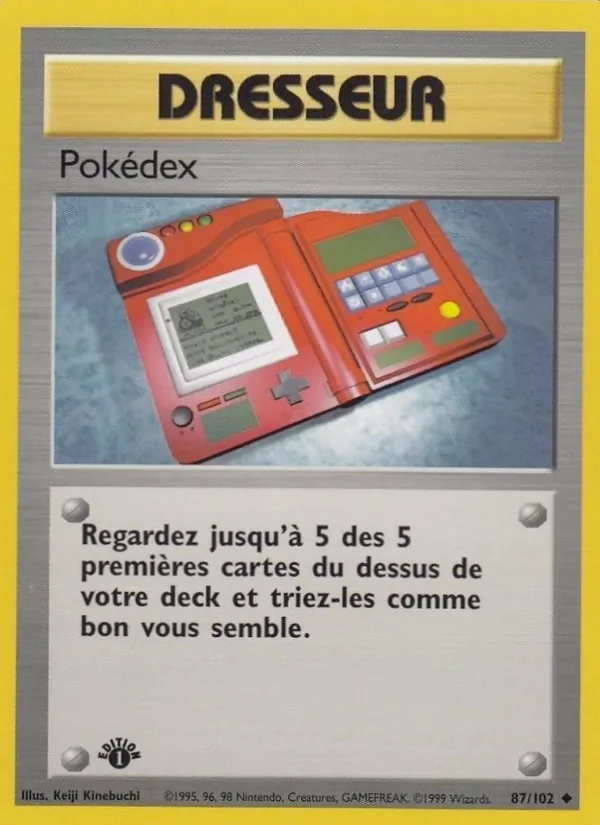 Carte Pokédex 87/102 – Set de Base