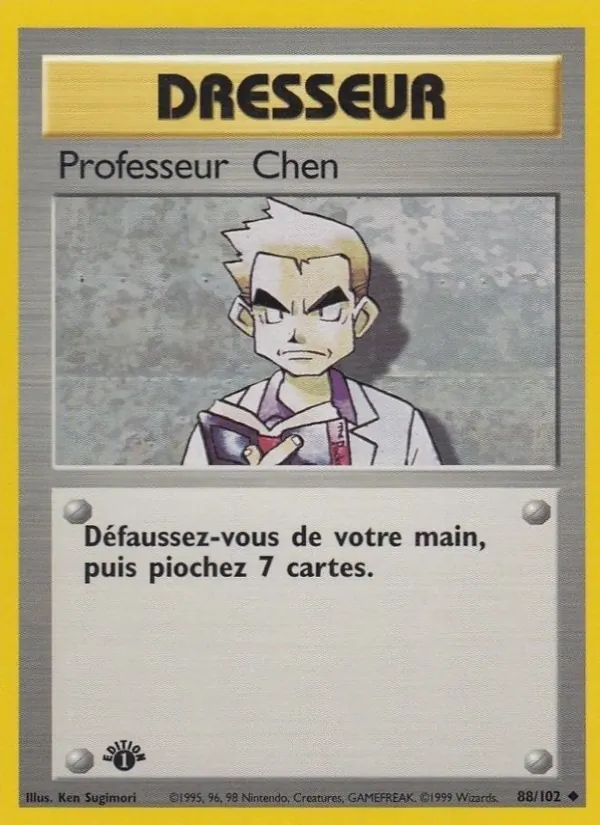 Carte Professeur Chen 88/102 – Set de Base