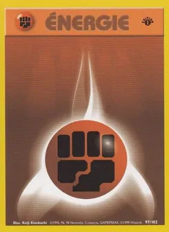 Carte Énergie Combat 97/102 – Set de Base