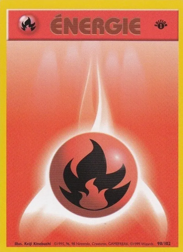 Carte Énergie Feu 98/102 – Set de Base