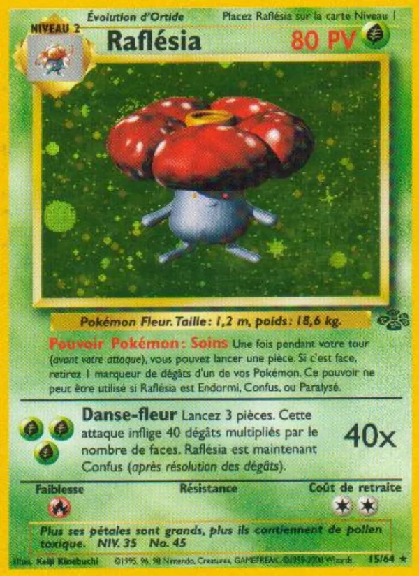 Carte Raflésia 15/64 – Jungle