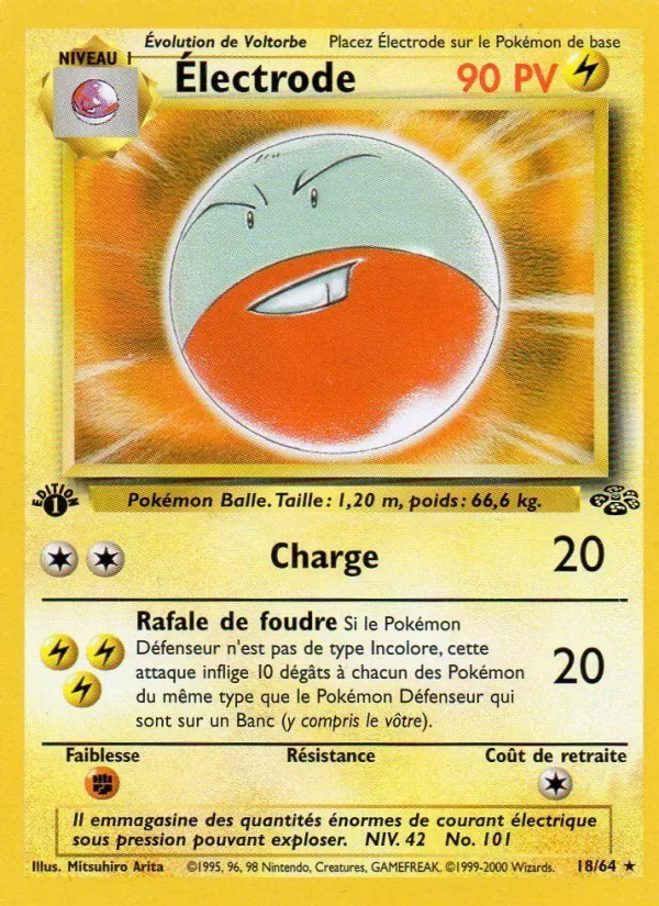 Carte Électrode 18/64 – Jungle