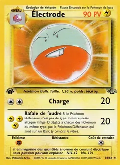 Carte Électrode 18/64 – Jungle