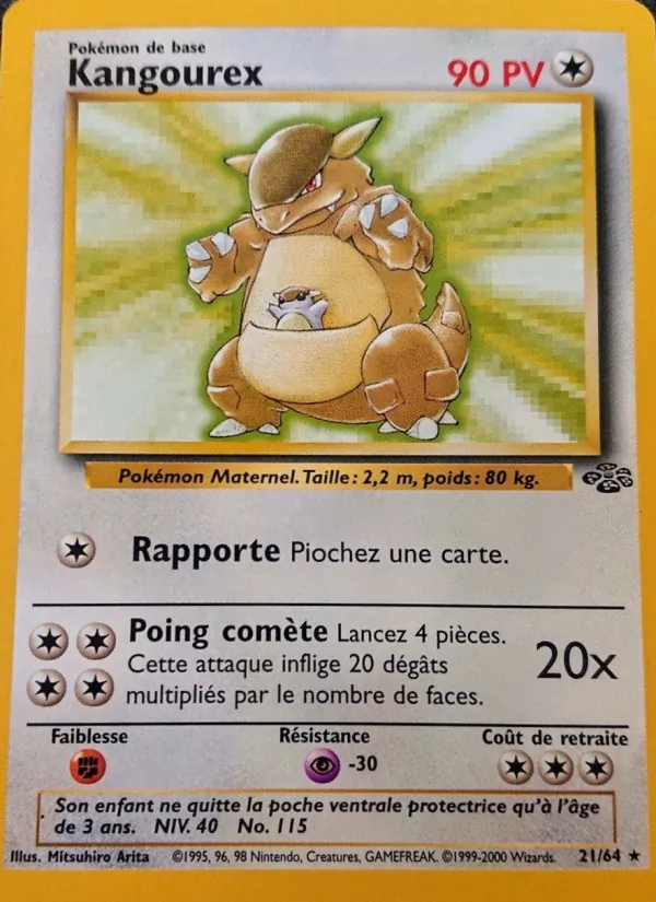 Carte Kangourex 21/64 – Jungle