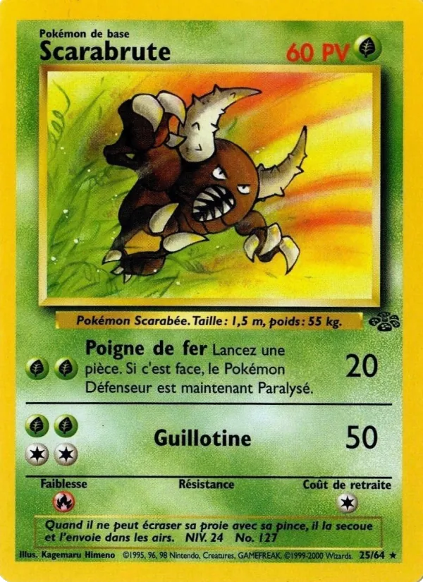 Carte Scarabrute 25/64 – Jungle