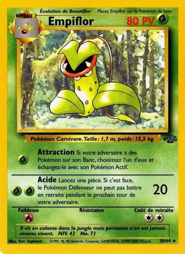 Carte Empiflor 30/64 – Jungle