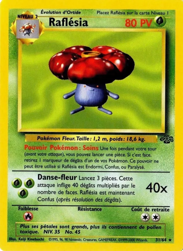 Carte Raflésia 31/64 – Jungle