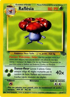 Carte Raflésia 31/64 – Jungle