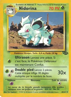 Carte Nidorina 40/64 – Jungle