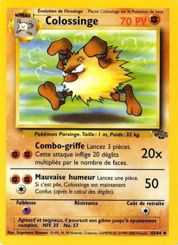 Carte Colossinge 43/64 – Jungle