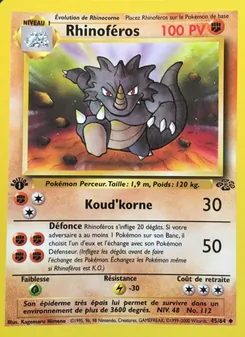 Carte Rhinoféros 45/64 – Jungle