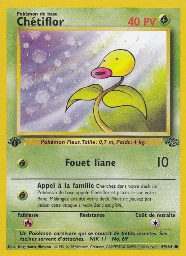 Carte Chétiflor 49/64 – Jungle