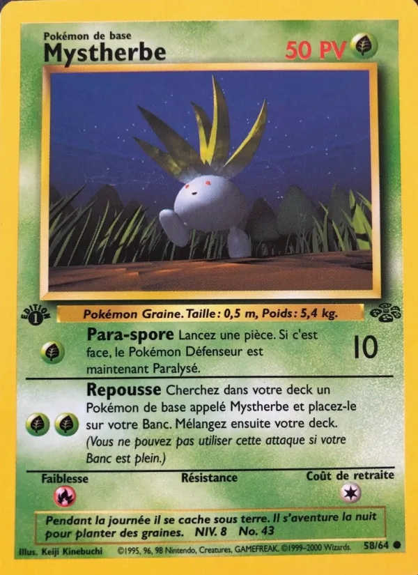 Carte Mystherbe 58/64 – Jungle