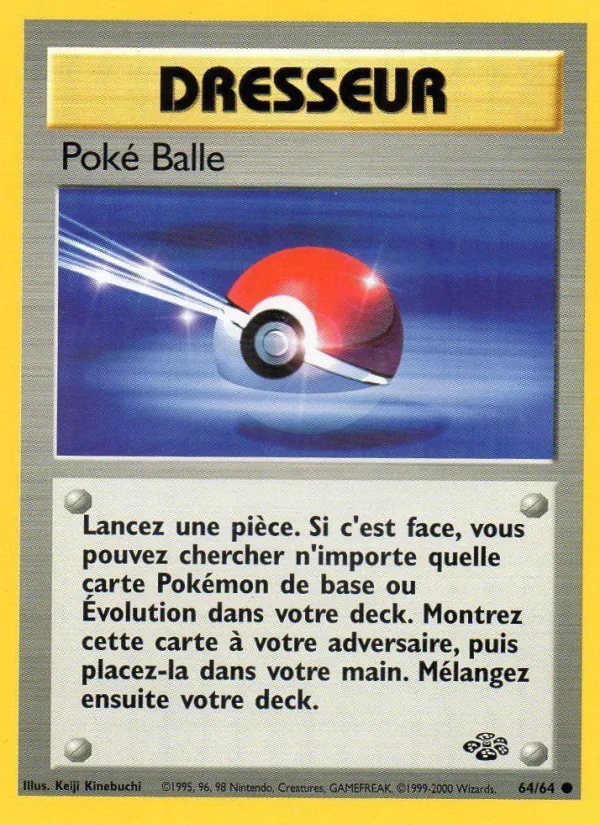 Carte Poké Balle 64/64 – Jungle