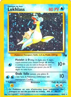 Carte Lokhlass 10/62 – Fossile