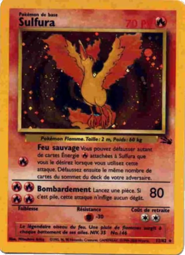 Carte Sulfura 12/62 – Fossile