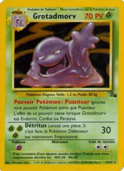 Carte Grotadmorv 13/62 – Fossile