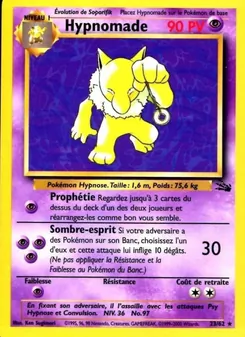 Carte Hypnomade 23/62 – Fossile