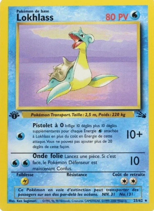Carte Lokhlass 25/62 – Fossile