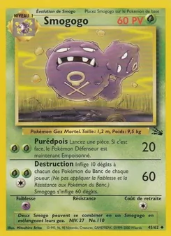 Carte Smogogo 45/62 – Fossile