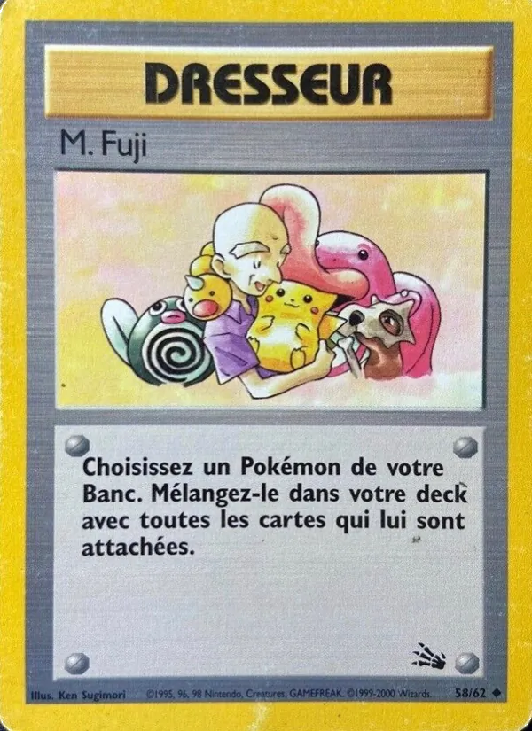Carte M. Fuji 58/62 – Fossile