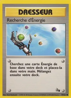 Carte Recherche d'Énergie 59/62 – Fossile