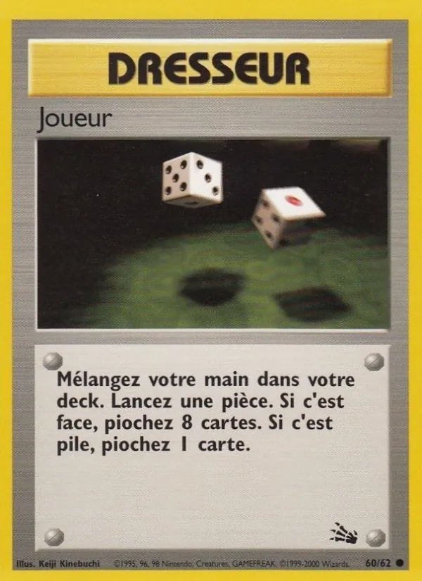 Carte Joueur 60/62 – Fossile
