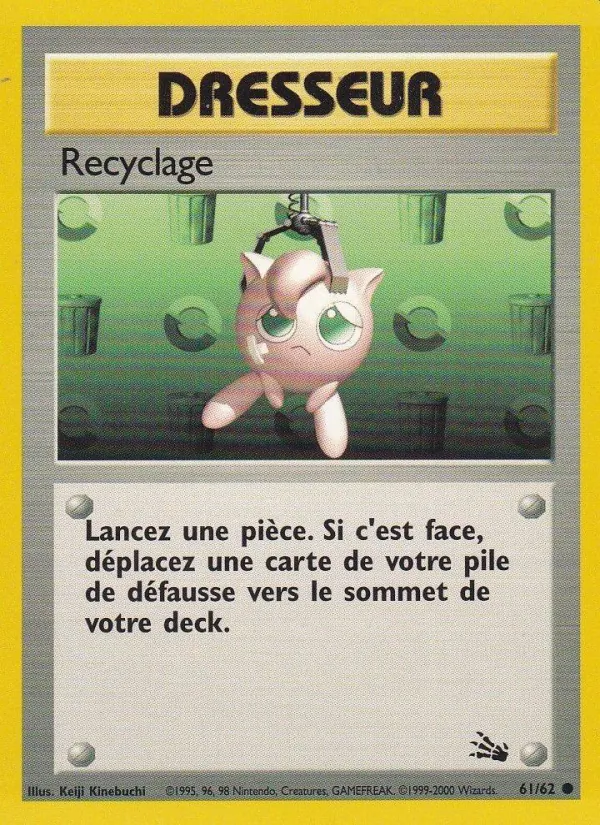 Carte Recyclage 61/62 – Fossile