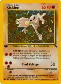Carte Kicklee 7/62 – Fossile