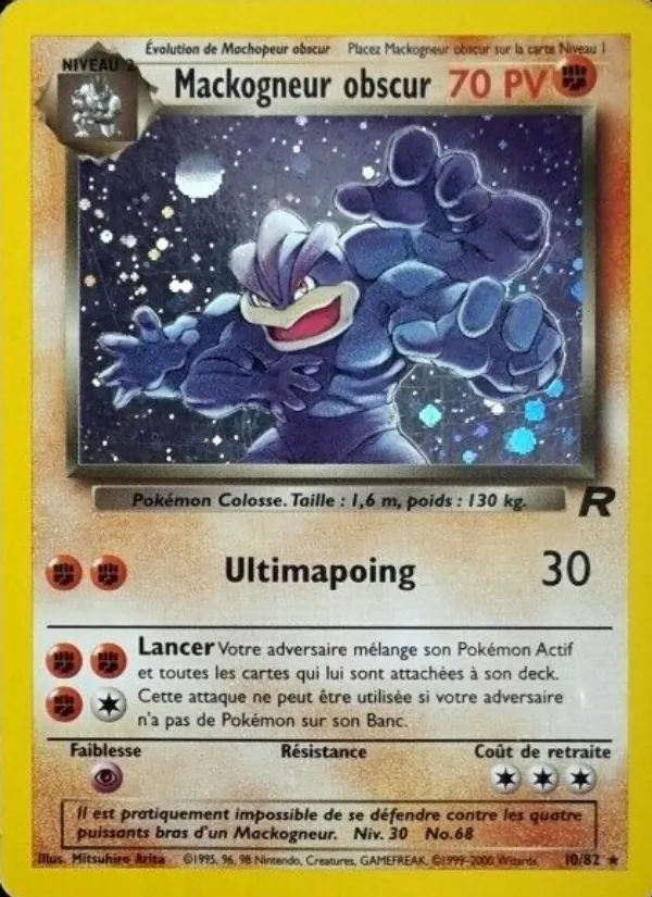 Carte Mackogneur obscur 10/82 – Team Rocket