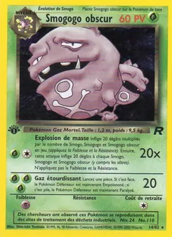 Carte Smogogo obscur 14/82 – Team Rocket