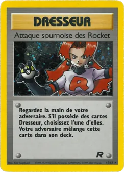 Carte Attaque sournoise des Rocket 16/82 – Team Rocket