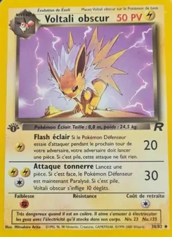 Carte Voltali obscur 38/82 – Team Rocket