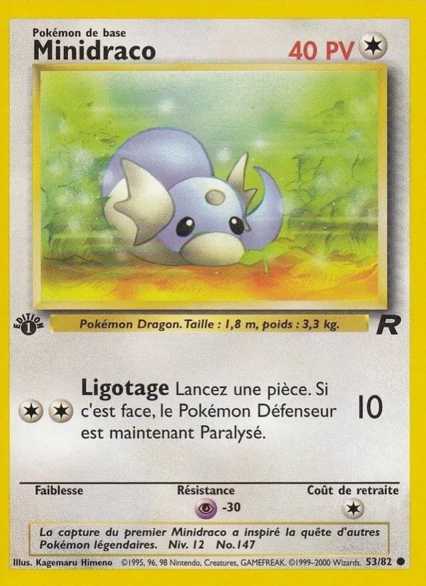 Carte Minidraco 53/82 – Team Rocket