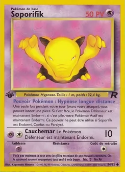 Carte Soporifik 54/82 – Team Rocket