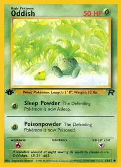 Carte Mystherbe 63/82 – Team Rocket