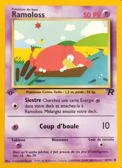 Carte Ramoloss 67/82 – Team Rocket
