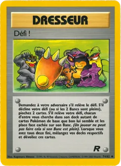 Carte Défi ! 74/82 – Team Rocket