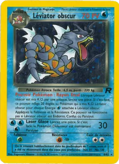 Carte Léviator obscur 8/82 – Team Rocket