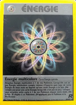 Carte Énergie multicolore 80/82 – Team Rocket