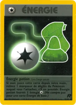 Carte Énergie potion 82/82 – Team Rocket