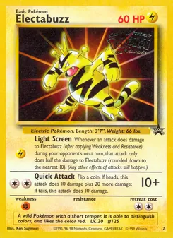 Carte Élektek 2/53 – Wizards Black Star Promos