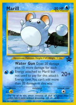 Carte Marill 29/53 – Wizards Black Star Promos