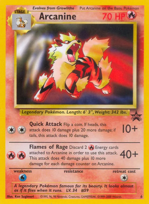 Carte Arcanin 6/53 – Wizards Black Star Promos