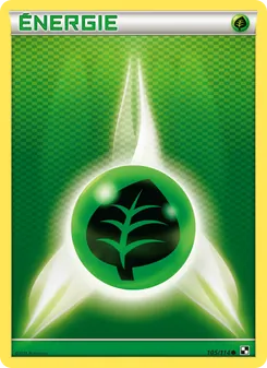 Carte Énergie Plante 105/114 – Noir & Blanc