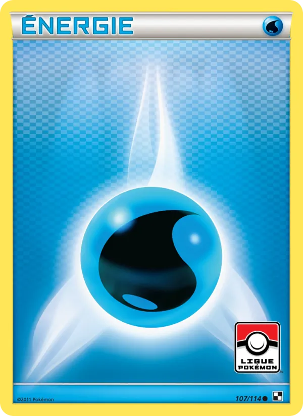 Carte Énergie Eau 107/114 – Noir & Blanc