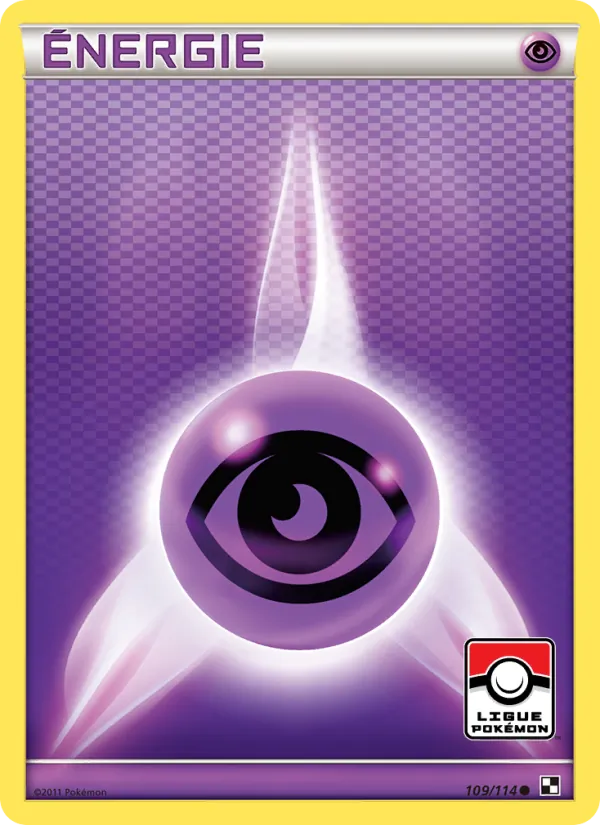 Carte Énergie Psy 109/114 – Noir & Blanc